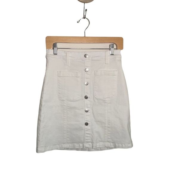 Veronica Beard Jeans Deena Denim Skirt - Picture 5 of 9